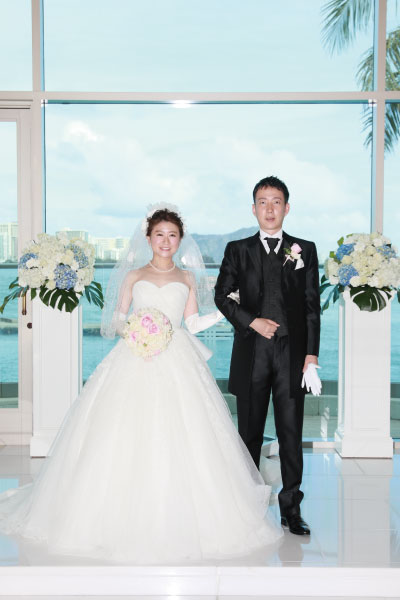 ハワイ挙式 ザ・テラス バイ・ザ・シー