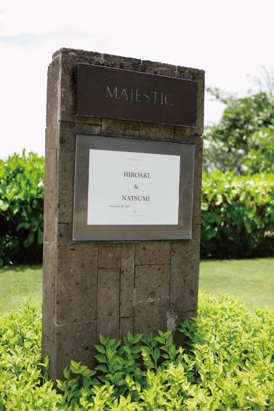 バリ挙式 マジェスティックチャペル