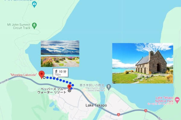 モレリアレイクサイド　地図